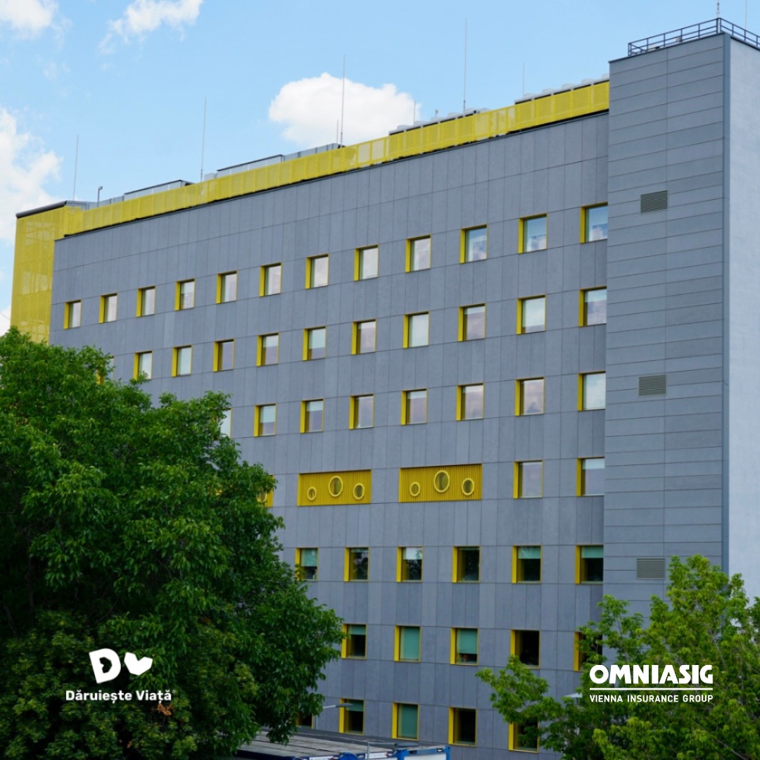 OMNIASIG sprijină dezvoltarea primului Campus Medical Pediatric din România la Spitalul Marie Curie, o inițiativă Dăruiește Viață