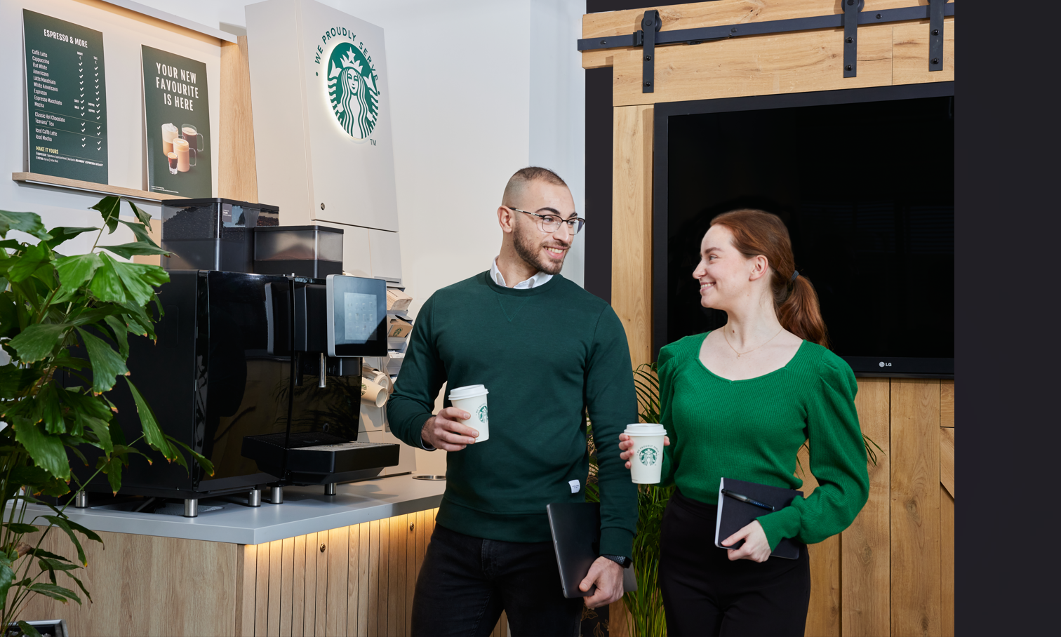 Cumpăna 1993: Furnizor autorizat al Soluțiilor We Proudly Serve Starbucks în România