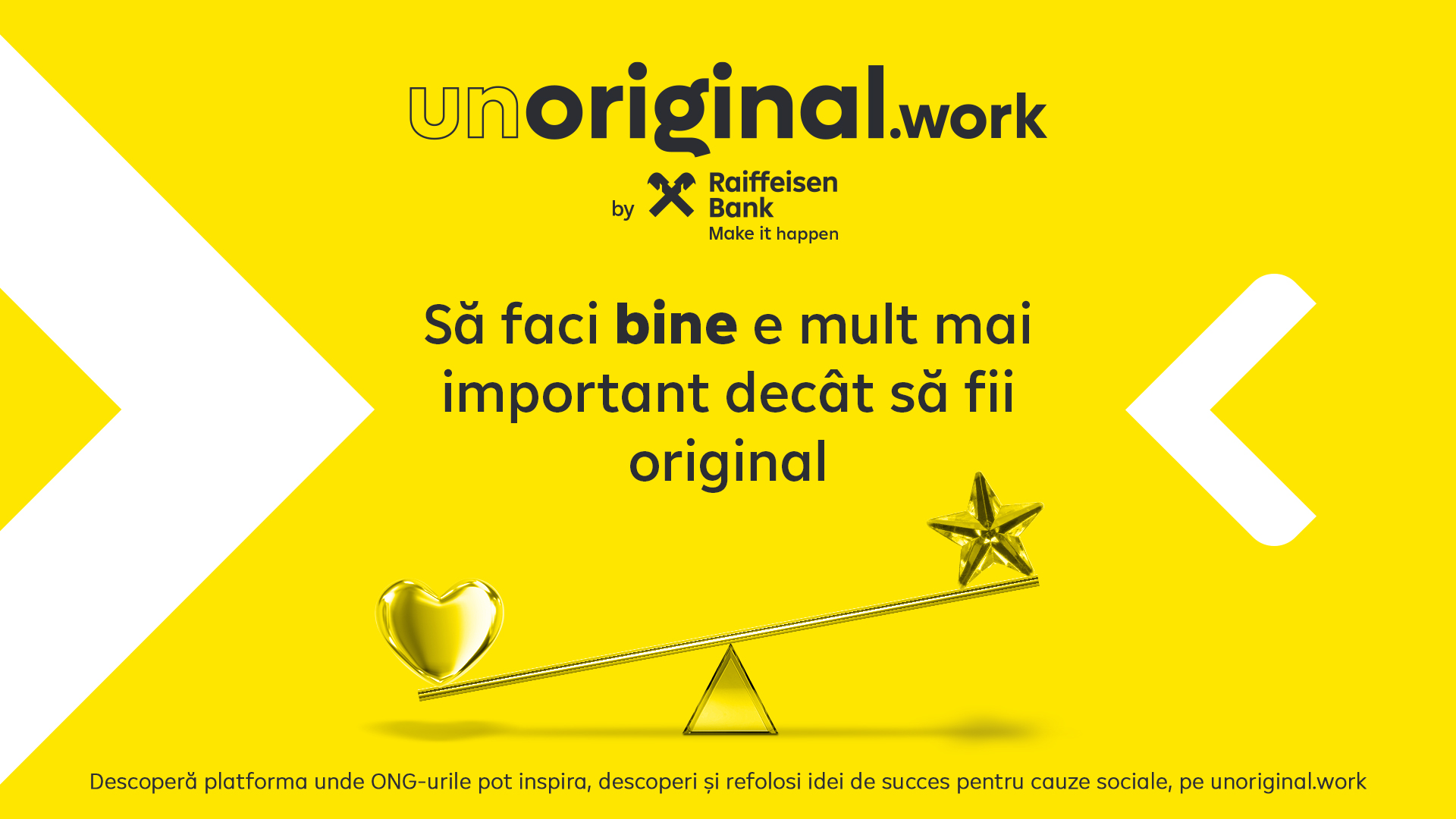 Raiffeisen Bank şi MullenLowe lansează unOriginal – platforma de social good care dovedeşte că e ok să nu fii original când faci bine