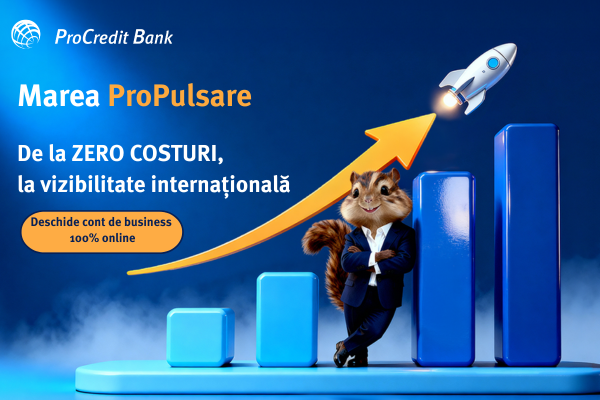 Vino cu afacerea la ProCredit Bank!