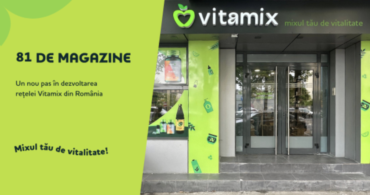 Vitamix deschide un nou magazin în Cluj-Napoca și continuă extinderea rețelei naționale